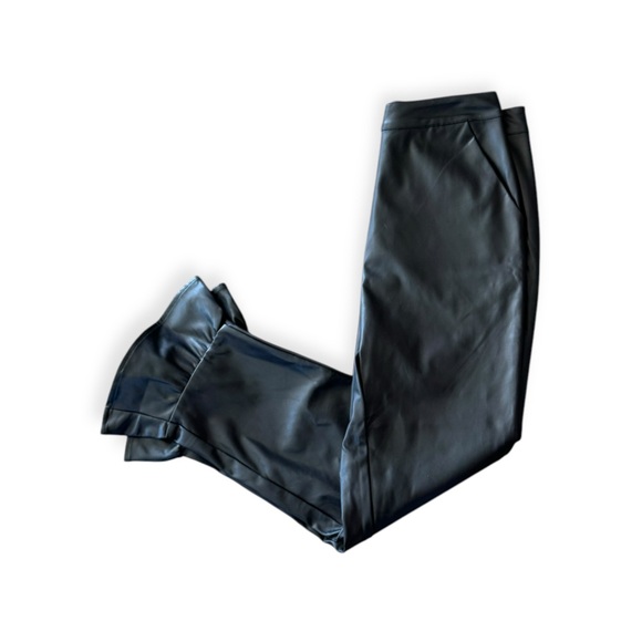 En Saison pants Chic Black  Ruffle Hem small - Picture 3 of 11